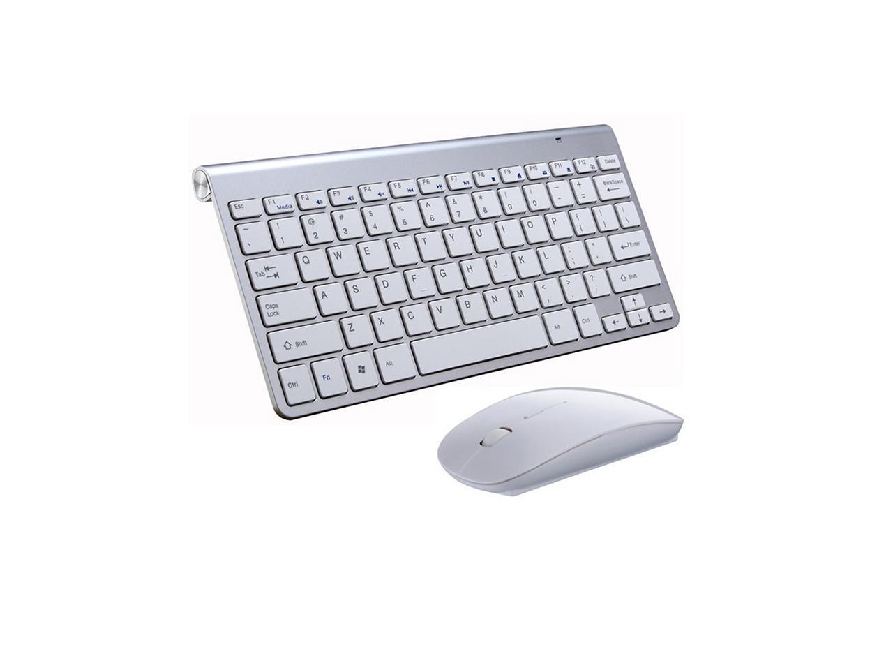 Key Mini Wireless Nano Receiver Keyboard Mouse Combo with 10M Receiving Range Black Wireless Keyboard Mouse,2.4GHz 78 