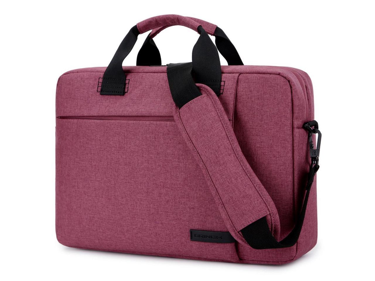 BRINCH Laptop Bag 14.6 Inch, Stylish Fabric Laptop Messenger Shoulder ...