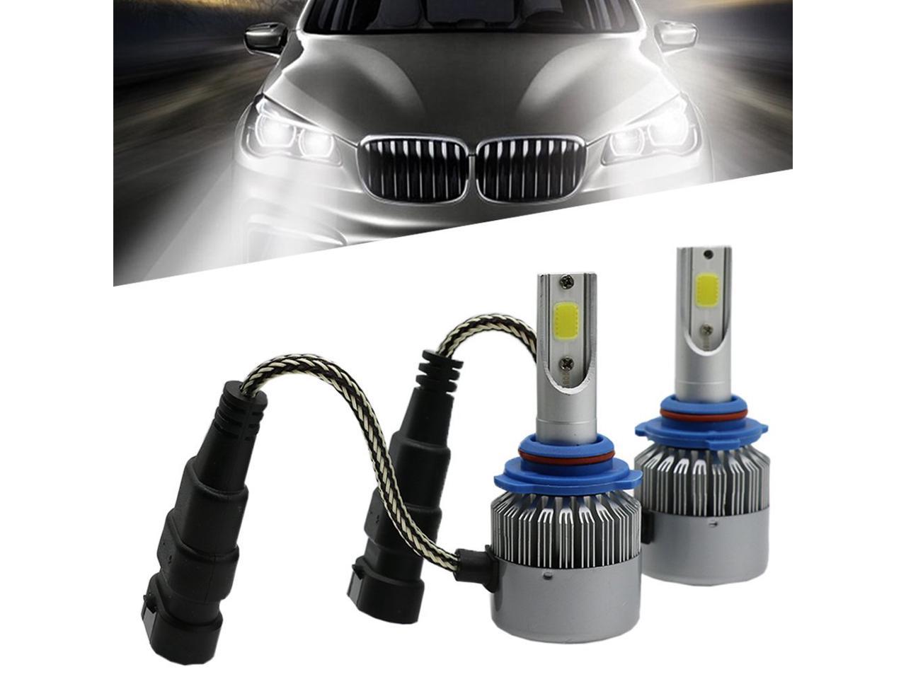 ESTONE C6 9005/HB3 Car LED Headlight Conversion Kit, 72W/Pair, 7600LM ...