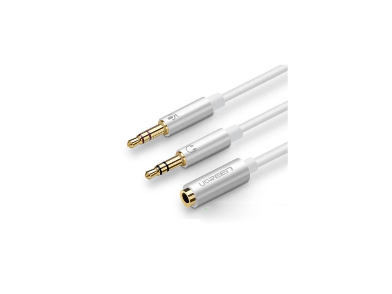 ESTONE Headphone Splitter Audio Stereo 