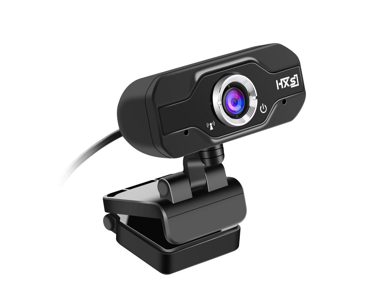 USB Computer Focusable Webcam for Gaming Conferencing & Working Free-Driver Installer Laptop or Desktop Webcam JJKK 720P HD Webcam with Built-in Microphone 