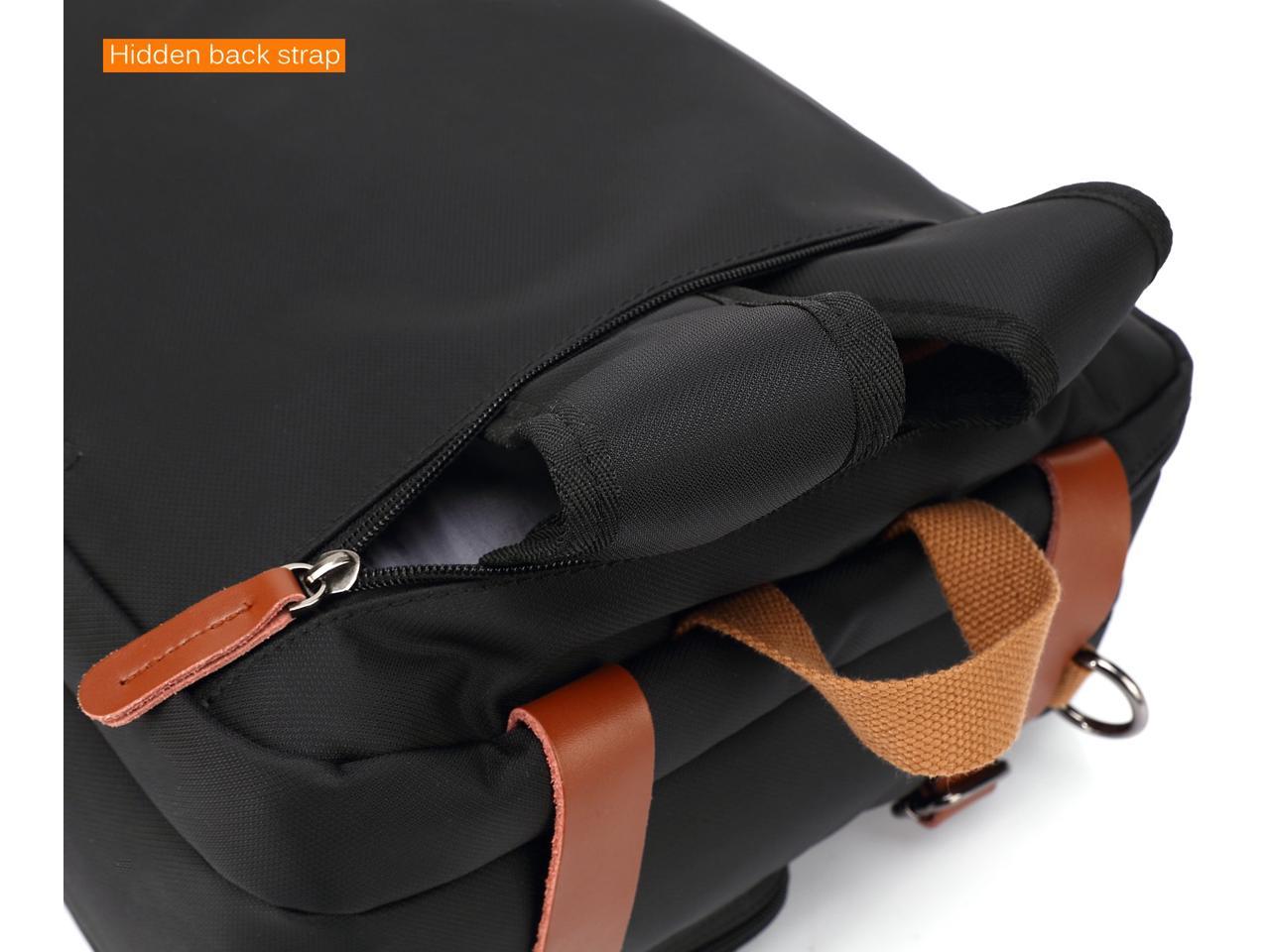 CoolBELL Convertible Backpack Messenger Bag Nylon Shoulder Bag Laptop ...