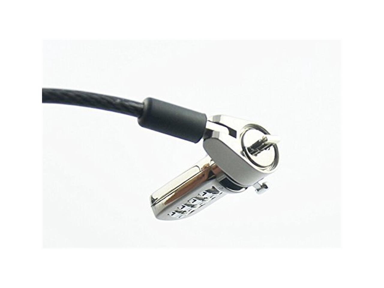 RUBAN 6.2 Foot Universal Security Cable For Notebook Laptop PC, theft