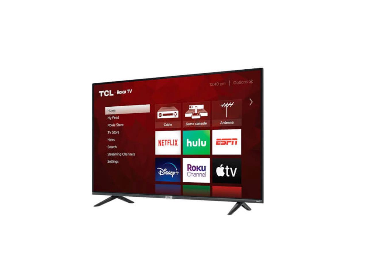 TCL 43S435 43 inch LED 4-Series Roku Smart 4K UHD TV - Newegg.com