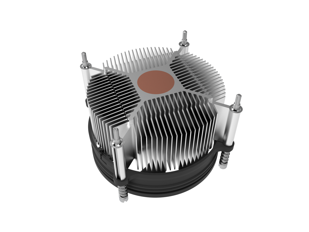 Cooler Master i50c (Copper Core) CPU Cooler 95mm Super Silent Cooling Fan & Heatsink For