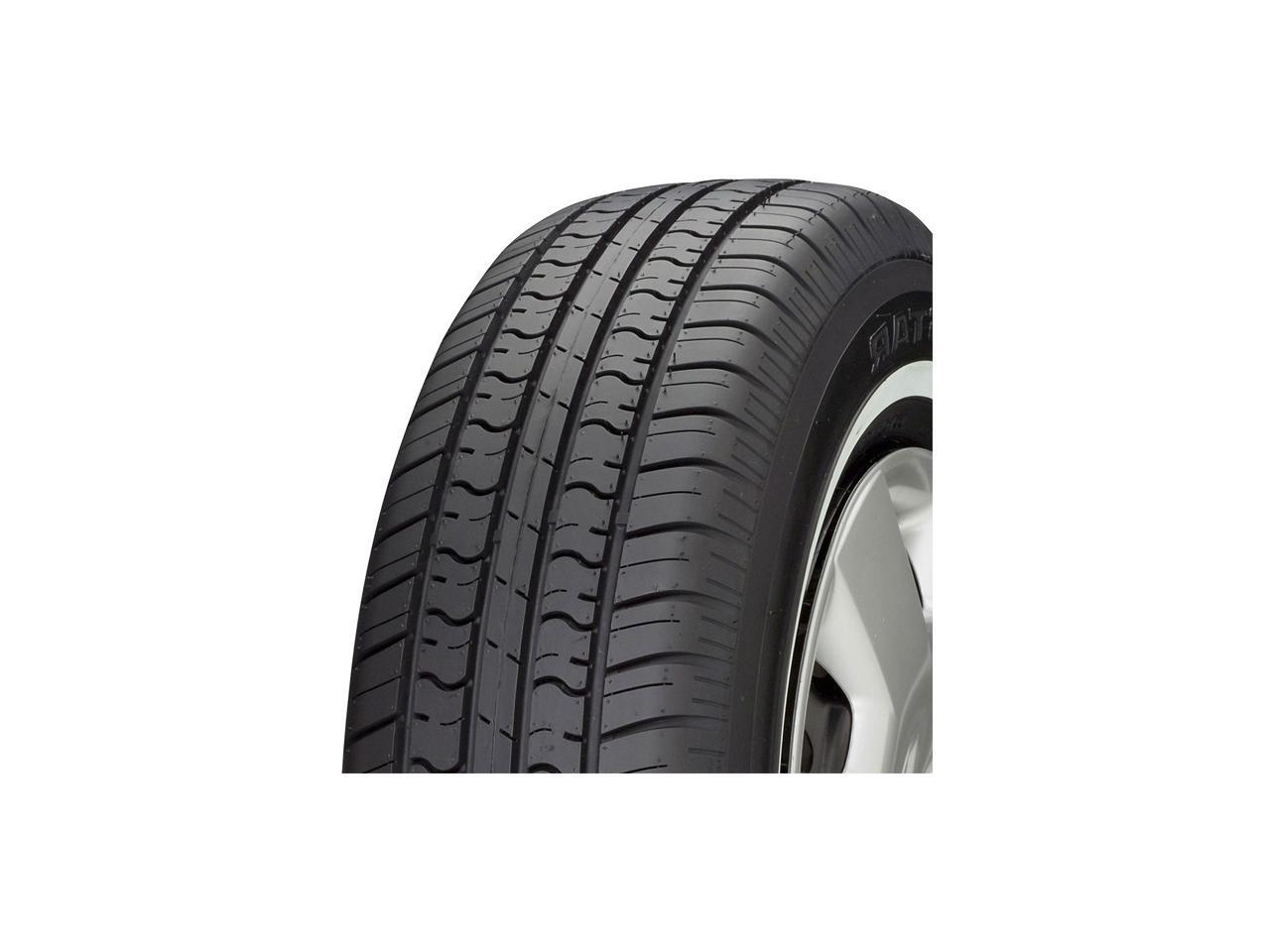 1 Milestar MS775 Touring SLE P175/80R13 86S SL WSW WHITE WALL All