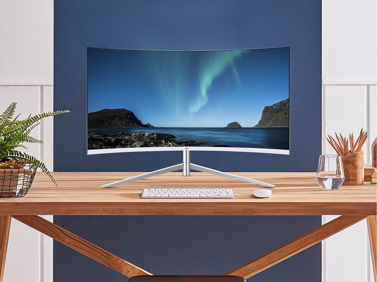 ZEDGE U27C 27" 1080P Full HD 1920x1080 LED Backlight Curved Screen