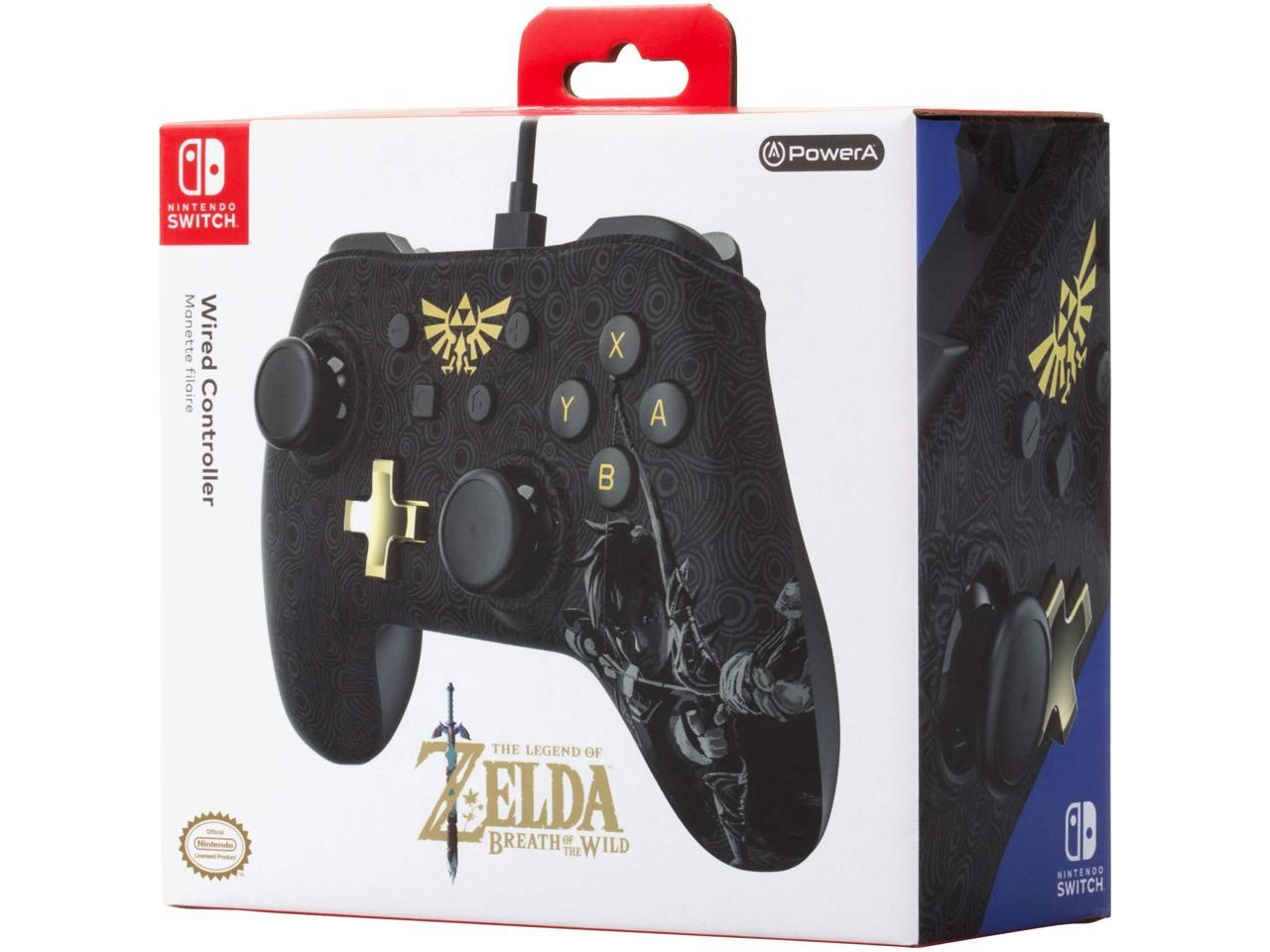 PowerA 1503256-01 Nintendo Switch Wired Controller - Zelda: Breath of ...