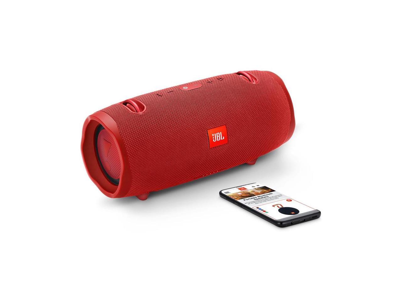 JBL Xtreme 2 Portable Bluetooth Waterproof Speaker (Red)