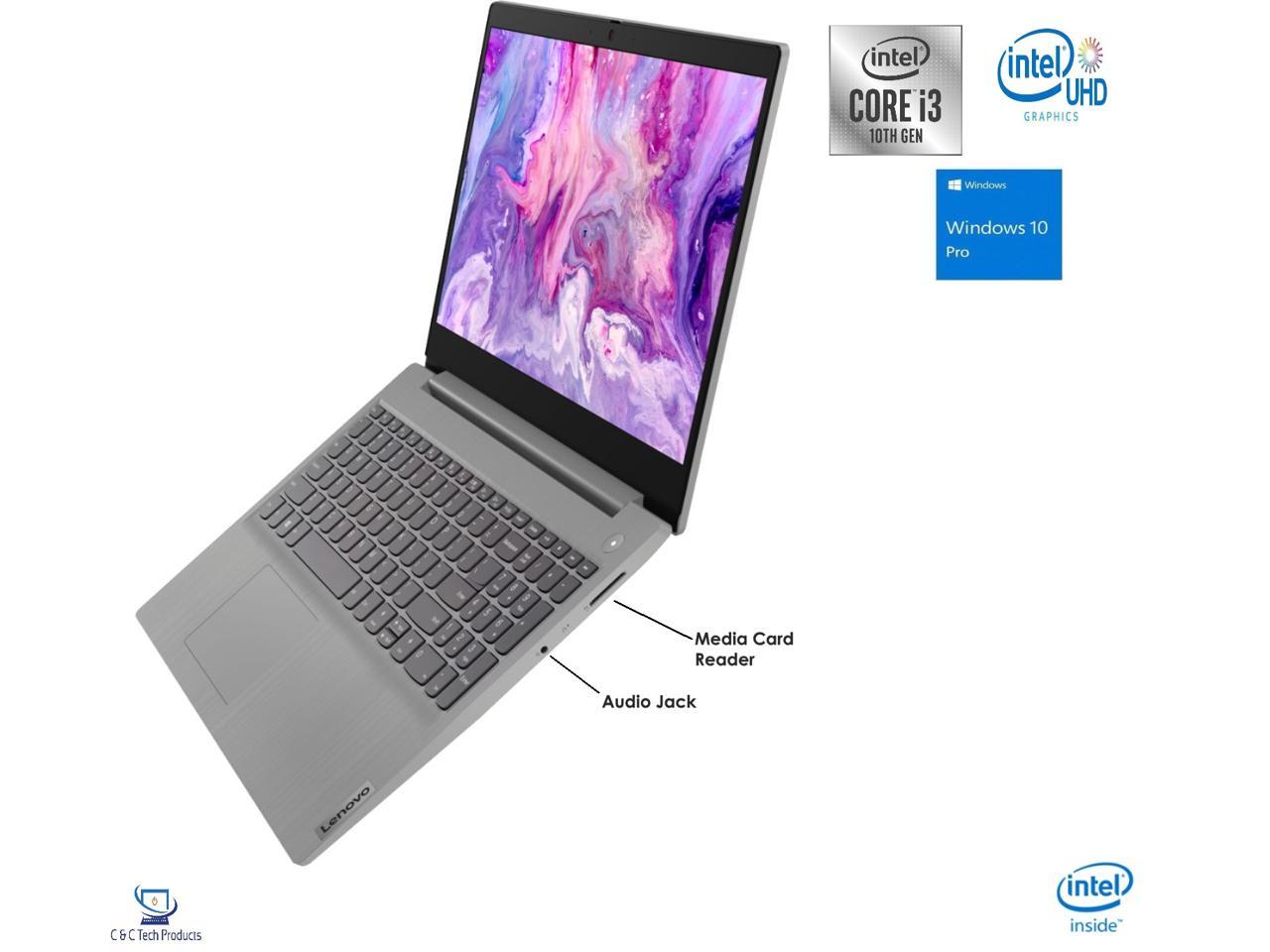 Lenovo Ideapad 3 156 Full Hd Ips Notebook 10th Gen Intel Core I3 1005g1 Processor 8gb Ddr4 2644