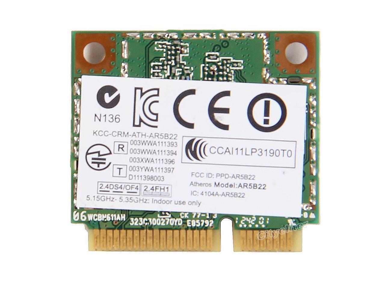 qualcomm atheros ar9485 wireless network adapter frequency