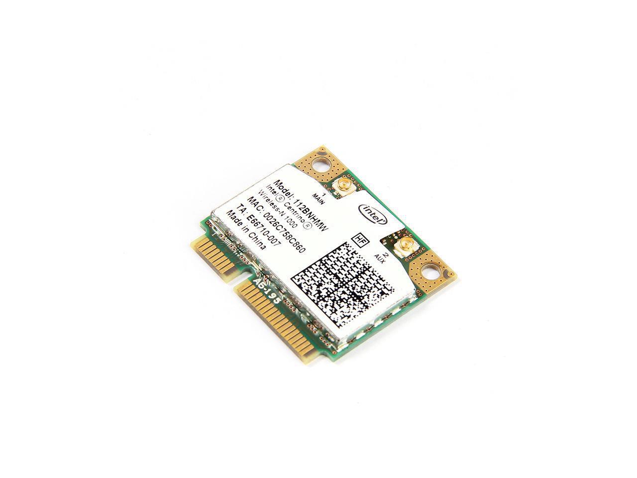 Intel Centrino Wireless N 1000 802 11 B G N 112bnhmw Wifi Half Mini Pci E Card Newegg Com