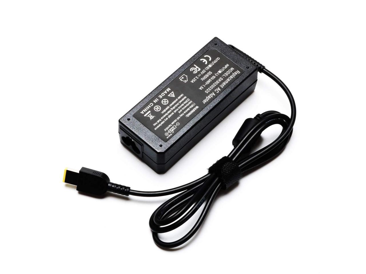 20V 3.25A 65W AC Adapter Charger Compatible Lenovo Thinkpad E470 E550