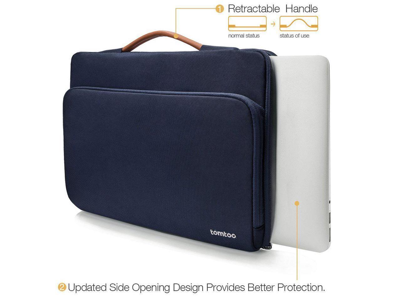 tomtoc 360° Protective Laptop Carrying Case for 13.3