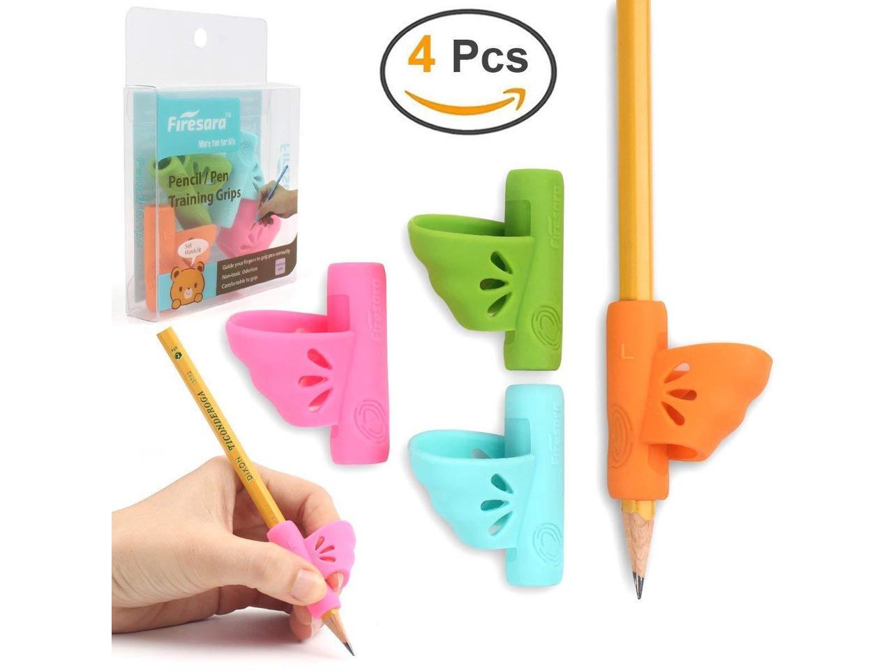 3 Scientific Kids Pencil Holder Pen Writing Aid Grip Posture Correction Crafts