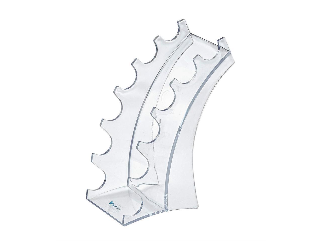 Adiroffice Acrylic 6 Pen Horizontal Premium Pen Display Stand Pack Of 2 Newegg Com