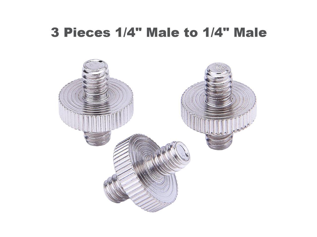 21 Pieces Sunmns 1/4 inch and 3/8 inch Converter Threaded Screws Adapter Mount Set for Camera/Tripod/ Monopod/Ballhead/ Light Stand/Shoulder Rig 21 Pieces Sunmns 1/4 inch and 3/8 inch Converter Threaded Screws Adapter Mount Set for Camera/Tripod/ Monopod/Ballhead/ Light Stand/Shoulder Rig