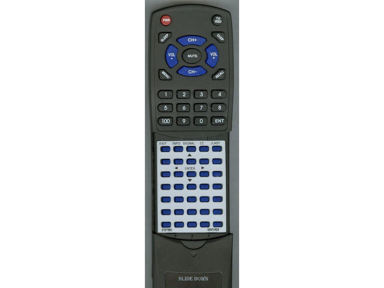 STB7766G1 New Remote Control For RCA STB7766C STB7766G Digital Converter Box 