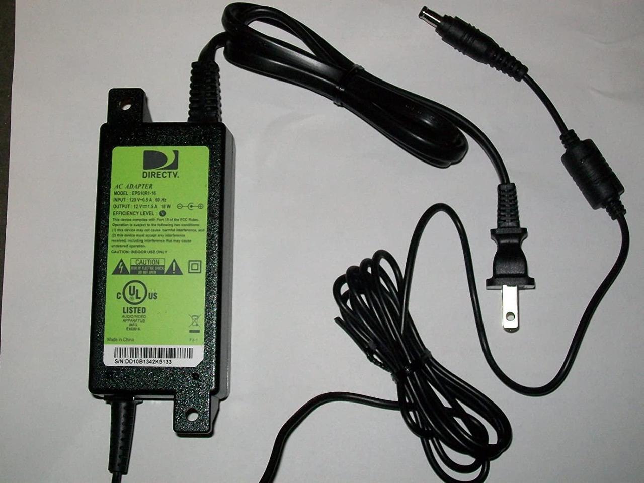 Directv H25 Power Supply C31 C41 C41W Charger 12V 1.5A 18W Model EPS10 Directv H25 Power Supply C31 C41 C41W Charger 12V 1.5A 18W Model EPS10