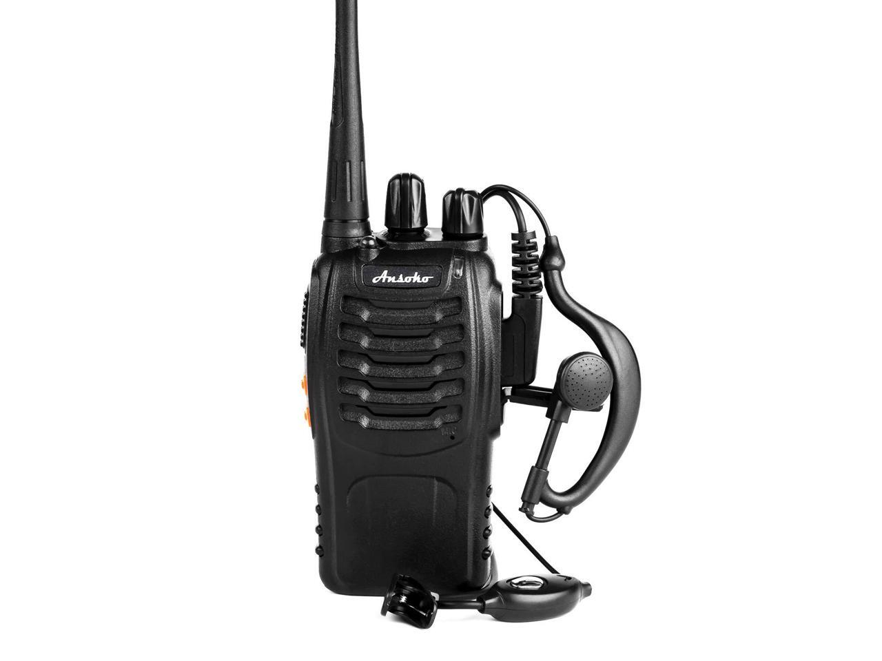 Ansoko Walkie Talkies Rechargeable Long Range Two Way Radios 16-Channel
