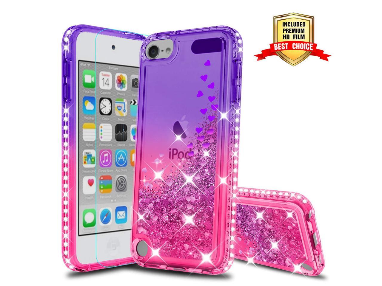 iPod Touch 6 Phone Case,iPod Touch 5 Cases with HD Screen Protector