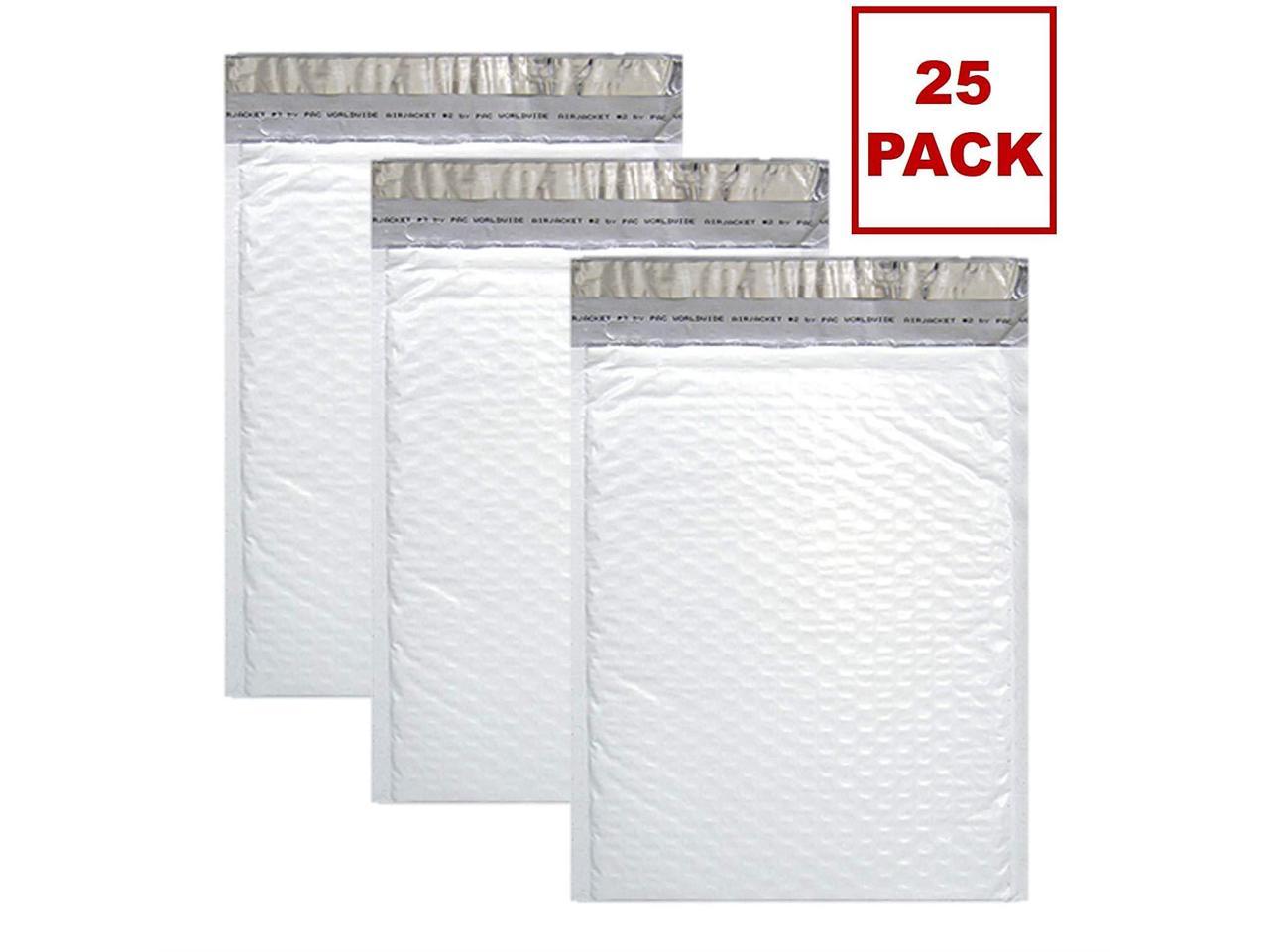 Sales4Less #2 Poly Bubble Mailers 8.5X12 Padded Envelopes Waterproof  25 Pack