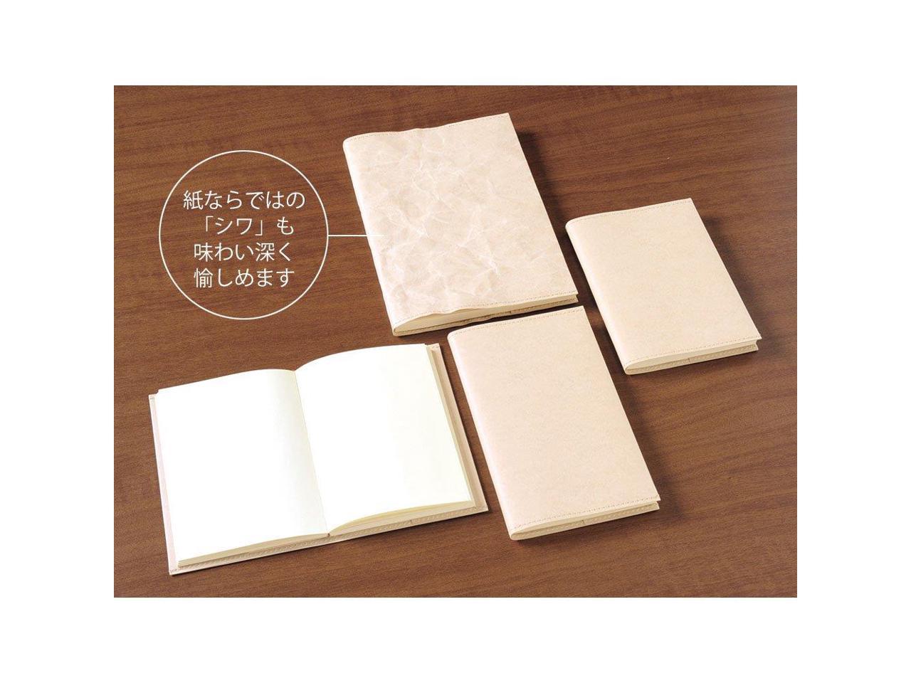MD Series Notebook Jacket H158~W225mm Made of Light and Stout Paper Midori