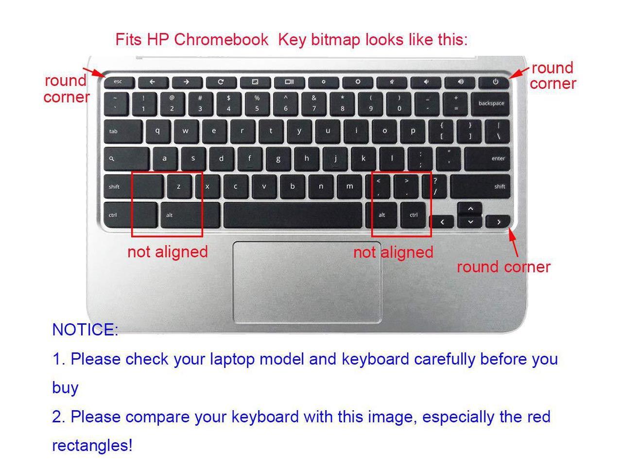 G3 G5 G4 Silicone Keyboard Protector Compatible 14 HP Chromebook G2 G3 G4 14-ca 14-ak Series & 11.6 HP Chromebook 11 x360 NOT Fit HP Chromebook G5 EE HP Chromebook 11 G2 Ombre Purple G6 EE