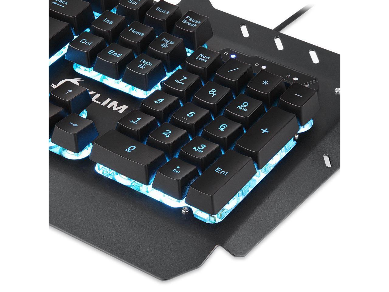 computer keyboard with light up keys