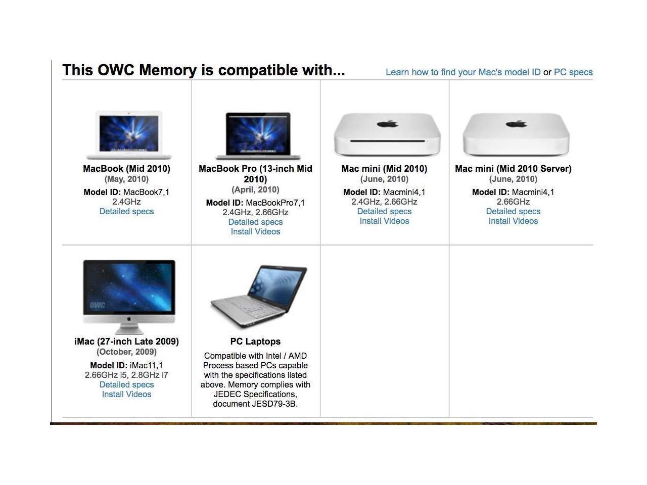 how much memory can you put in a mid 2010 macbook pro 13