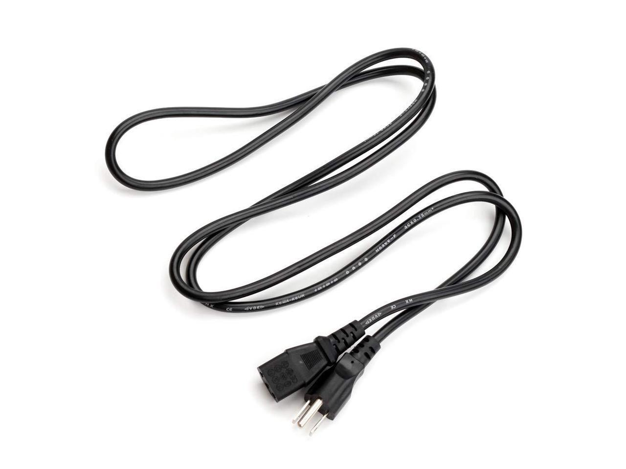 6FT AC Power Cord Cable Plug For Vizio VO22L VO22LFHDTV10A FHDTV10A VW22L LCD HDTV