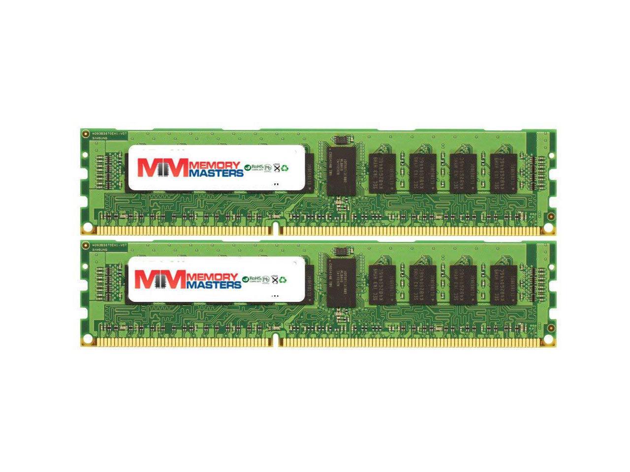 DDR3-1600MHz PC3-12800 ECC UDIMM 1Rx8 1.35V Unbuffered Memory for Server/Workstation MemoryMasters 32GB 8x4GB