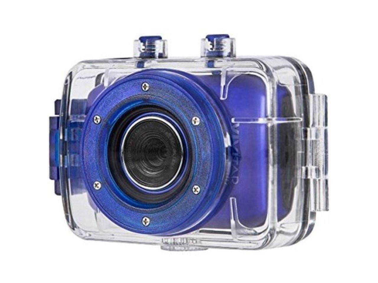 Vivitar DVR783HD-BLU 5.1 MP Action Camcorder 720P Blue - Newegg.com
