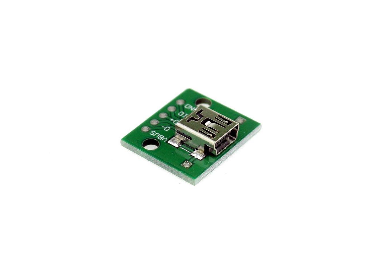 5pcs USB to DIP Converter Adapter 4pin for 2.54mm PCB Board DIY Power Supply 