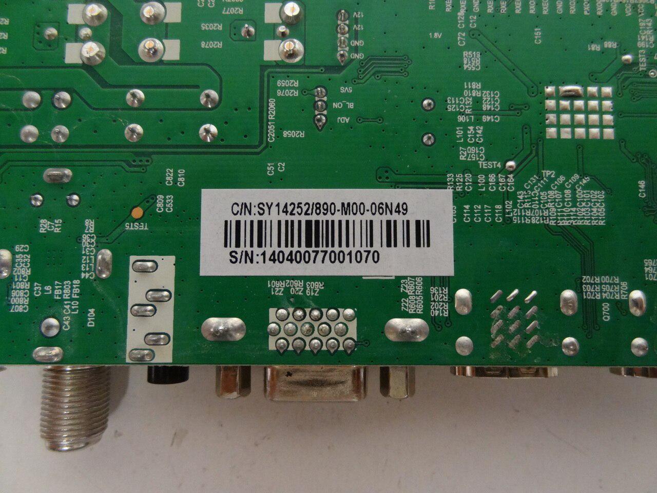 Seiki SE28HY10 Main Board 890-M00-06N49
