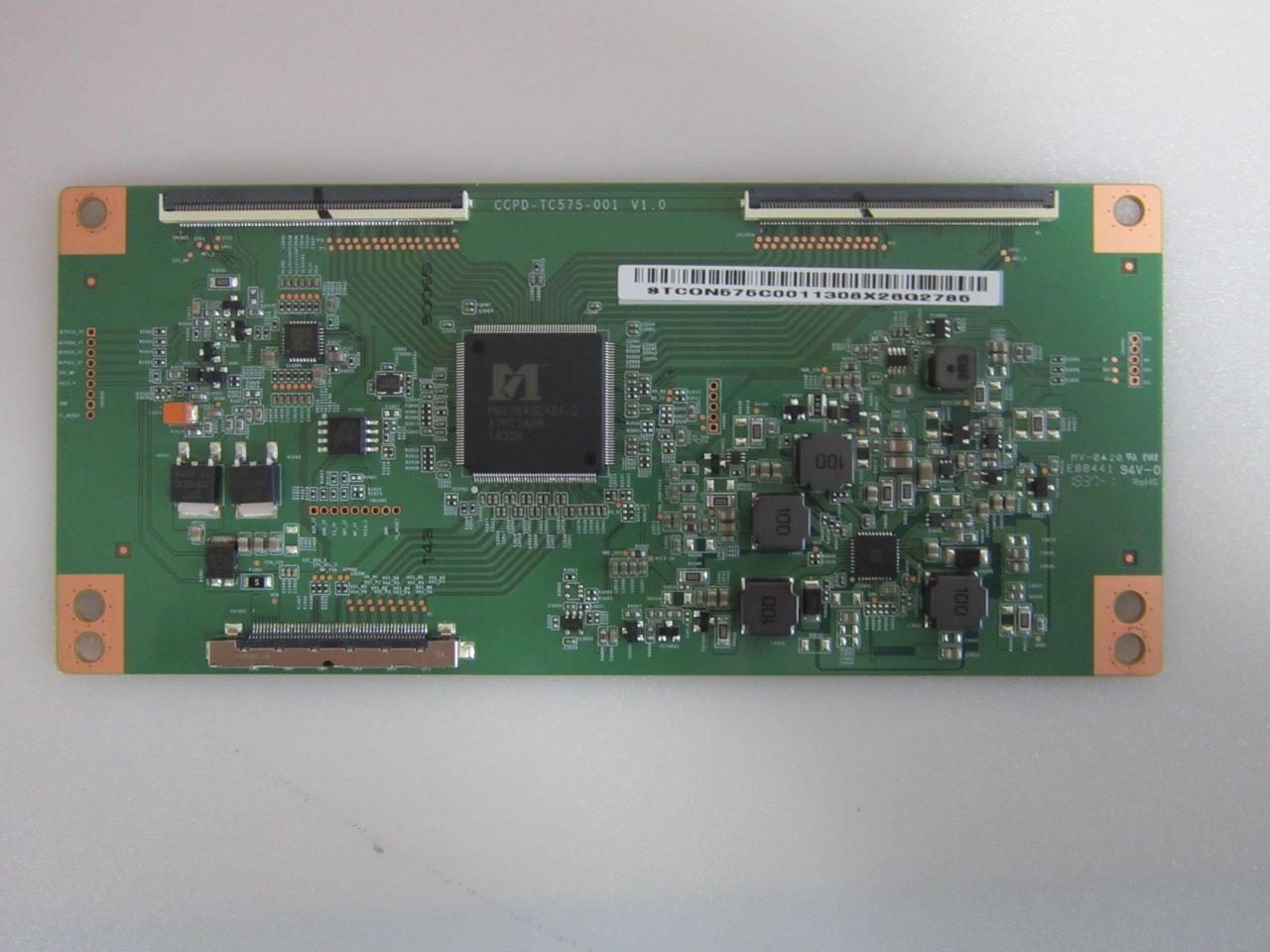 Hitachi 58C61 Onn 100005844 T-Con Board (STCON575C0011) CCPD-TC575-001 ...