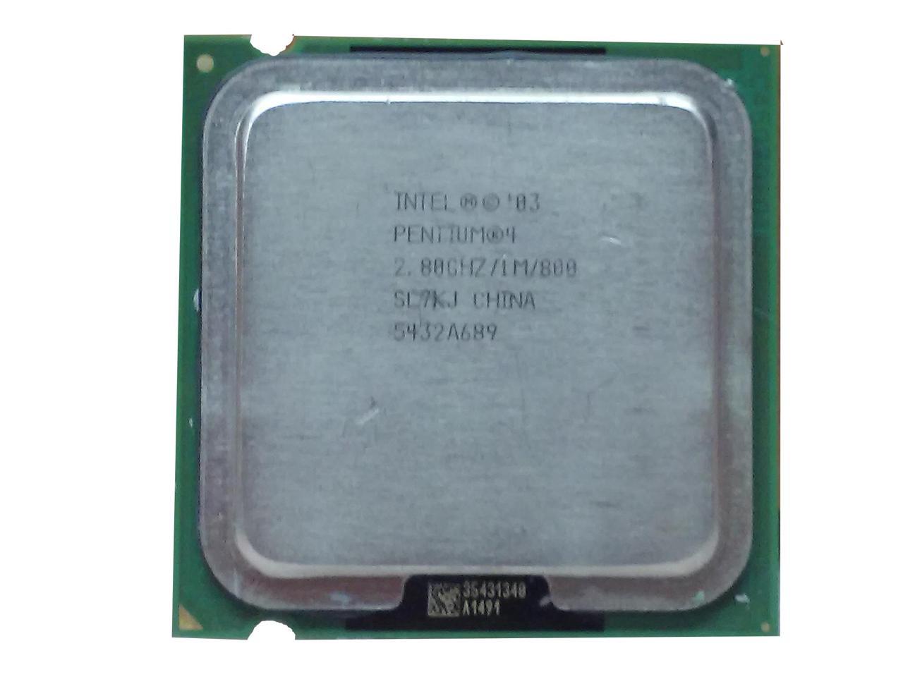 INTEL Sl7Kj Pentium4 2.8Ghz 1Mb L2 Cache 800Mhz Fsb Lga775 Socket