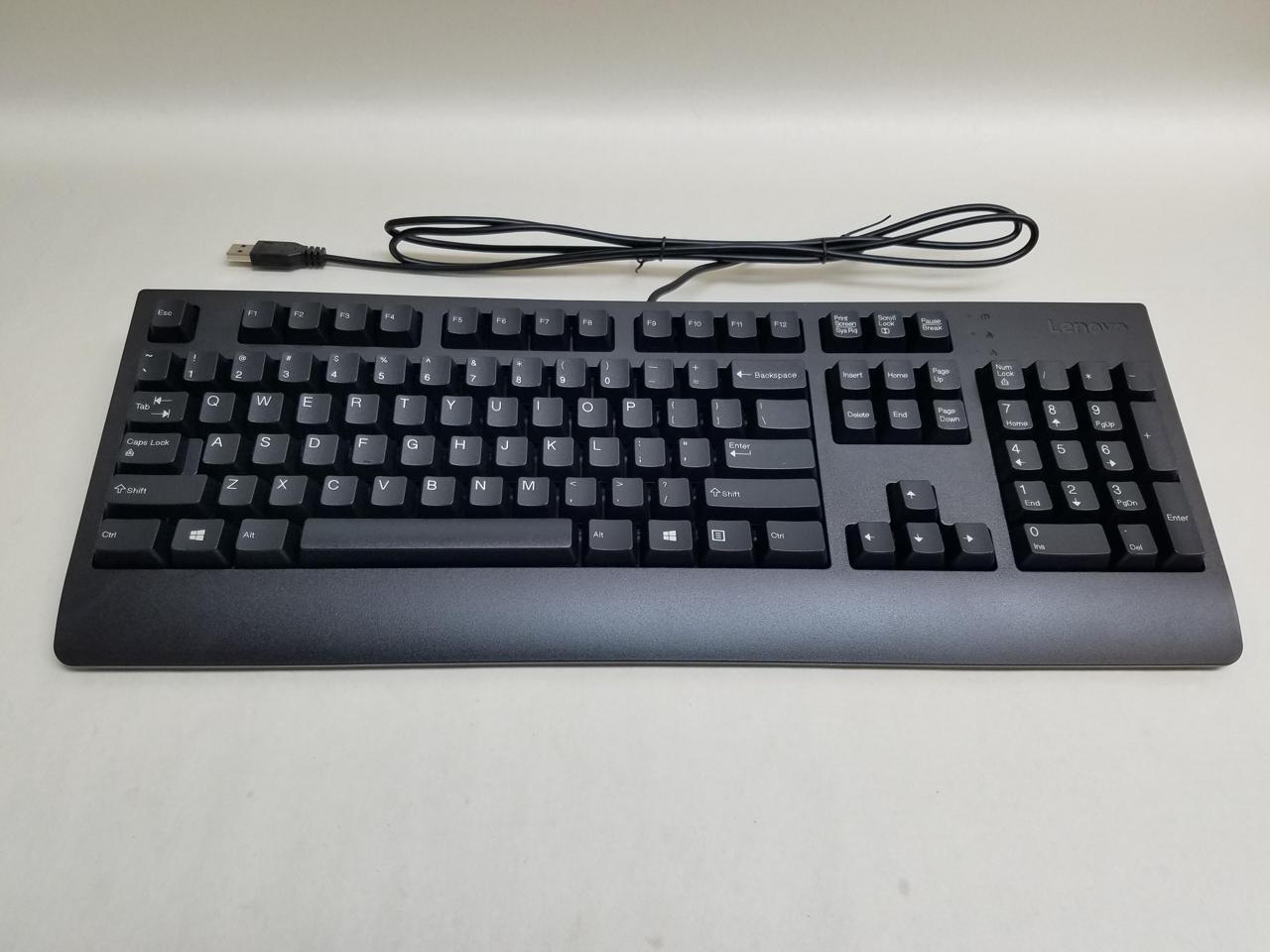 Lenovo 00XH688 Preferred Pro II USB Wired Black Desktop Keyboard 