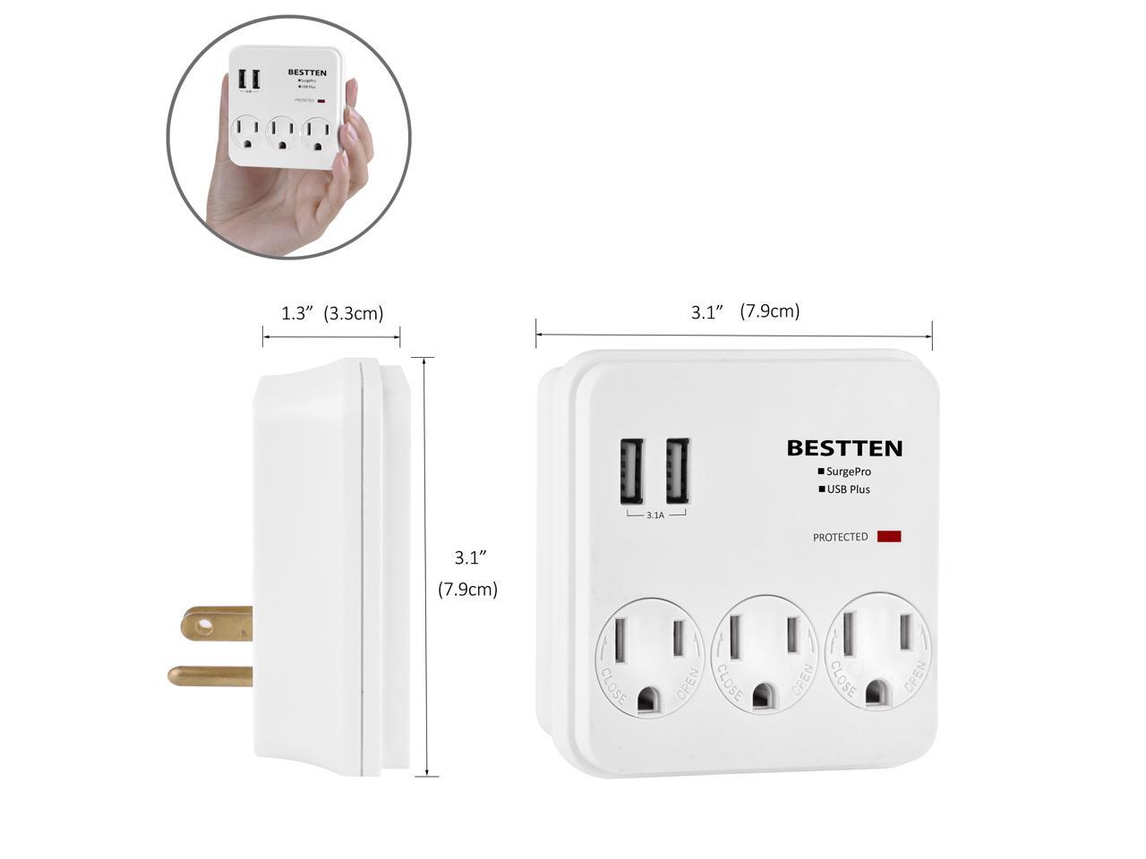 outlet to usb block that twists outlet to usb block that twists