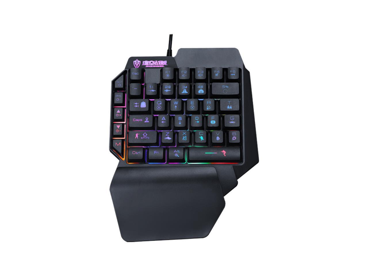 f6 one hand gaming keyboard