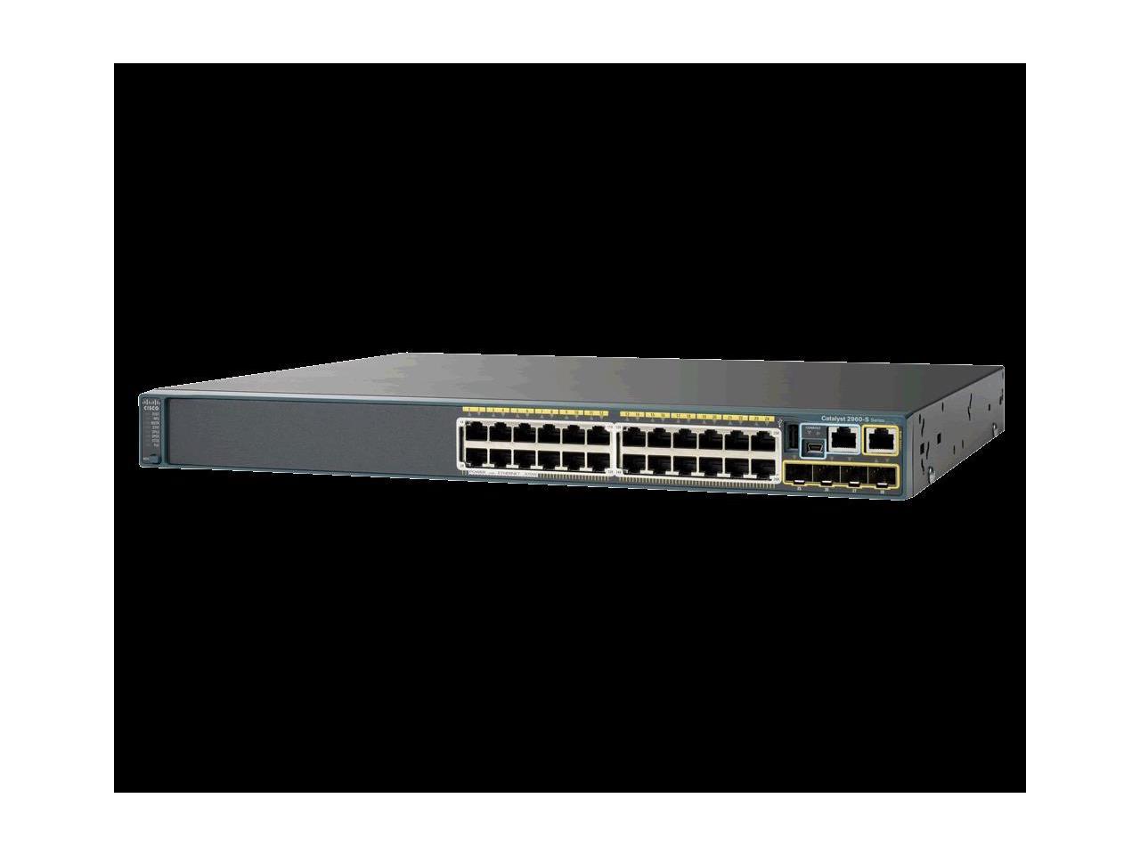 Cisco Catalyst 2960g Series 24 Port Gigabit Switch Newegg Com