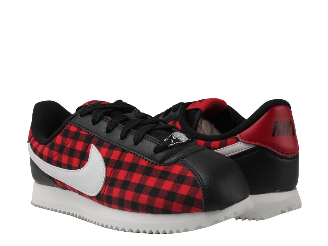 red plaid nike cortez