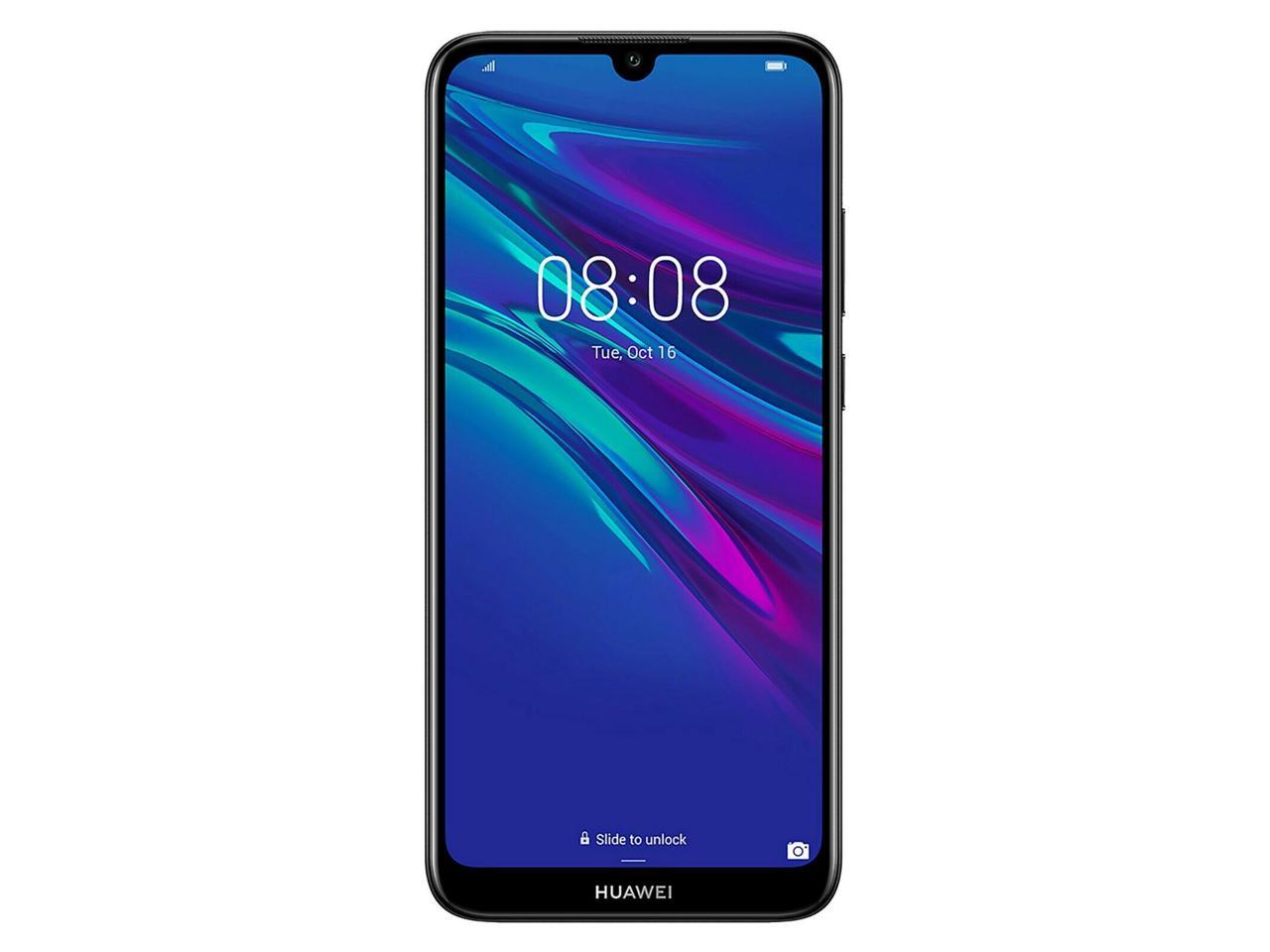 bijtend vroegrijp logo Huawei Y6 (2019) Single-SIM 32GB (GSM Only | No CDMA) Factory Unlocked  4G/LTE Smartphone - Midnight Black - Newegg.com