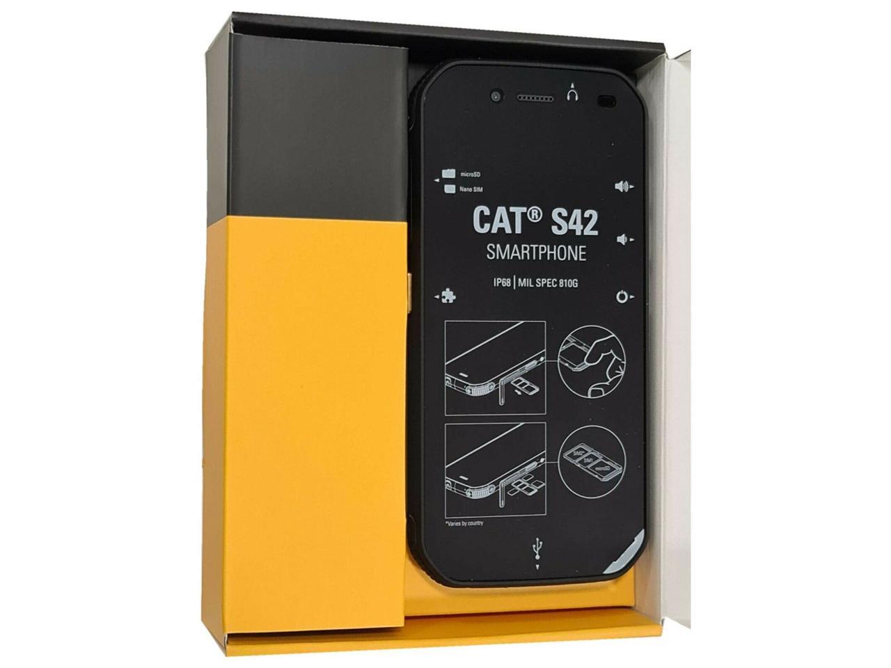Caterpillar CAT S42 DualSIM 32GB Rugged (GSM Only No CDMA) Factory