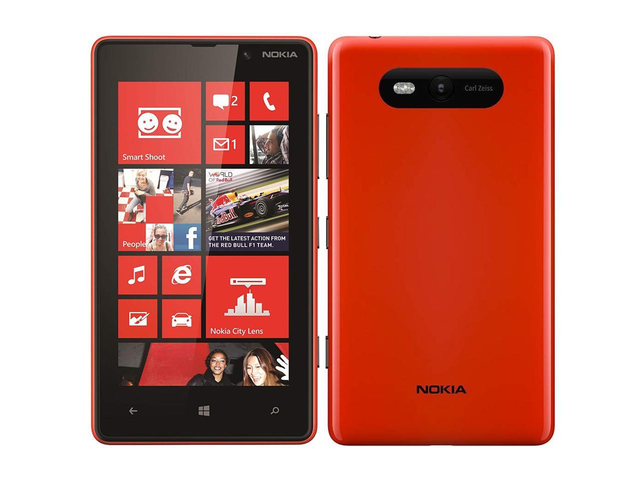 Корпус Nokia 820 (красный)