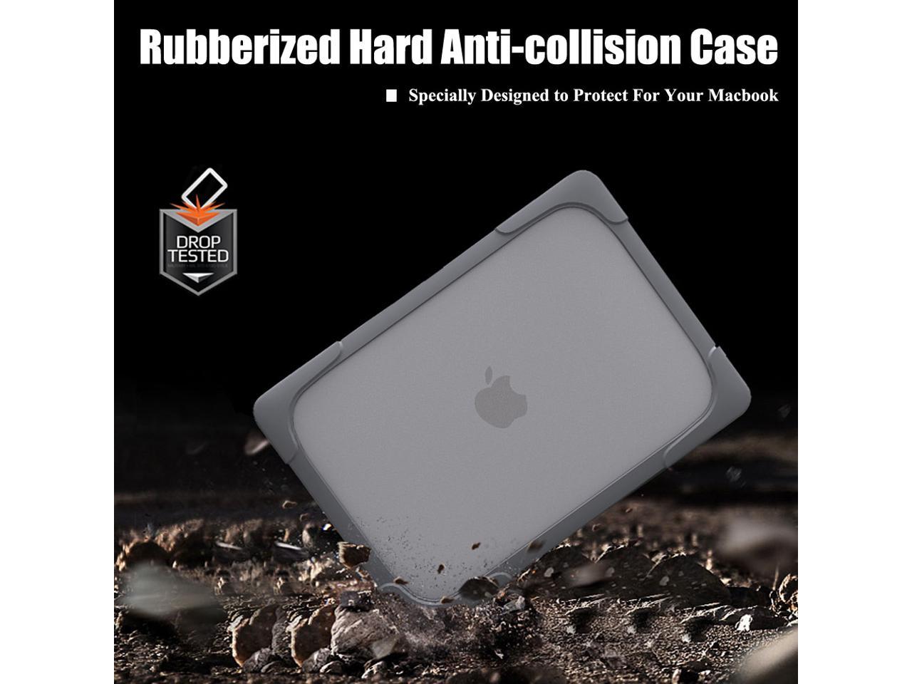 Rubberized Shockproof Hard Matte Case Cover for Macbook Pro 13 2016 A1706 &A1708 