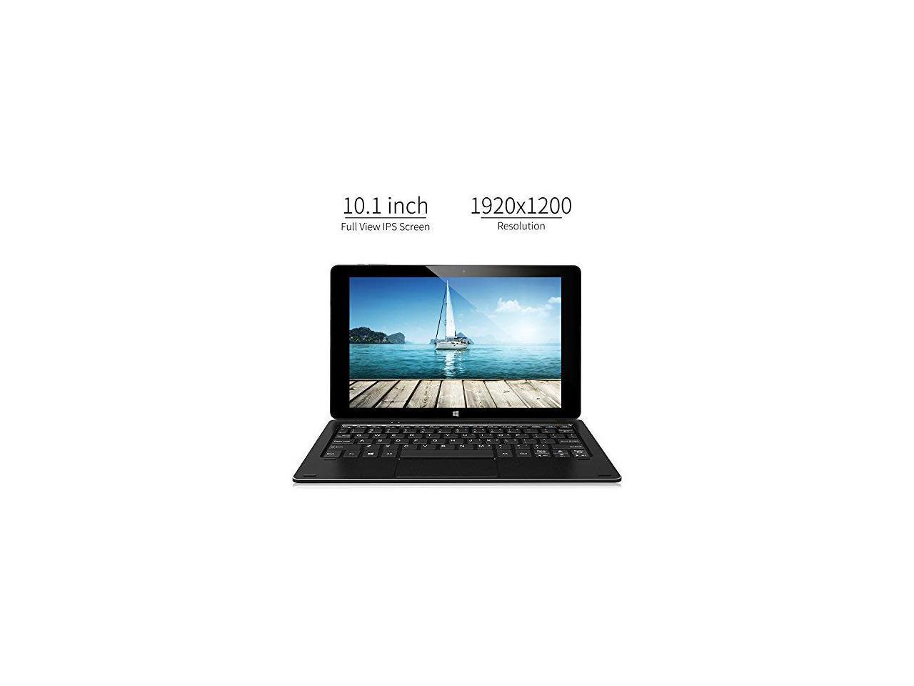 Alldocube Iwork10 Pro 2 In 1 Tablet Pc With Keyboard 10 1 Inch Laptop 19x10 Ips Screen Windows 10 Android 5 1 Intel Atom X5 Z50 Quad Core 4gb Ram 64gb Rom Usb Type C Hdmi