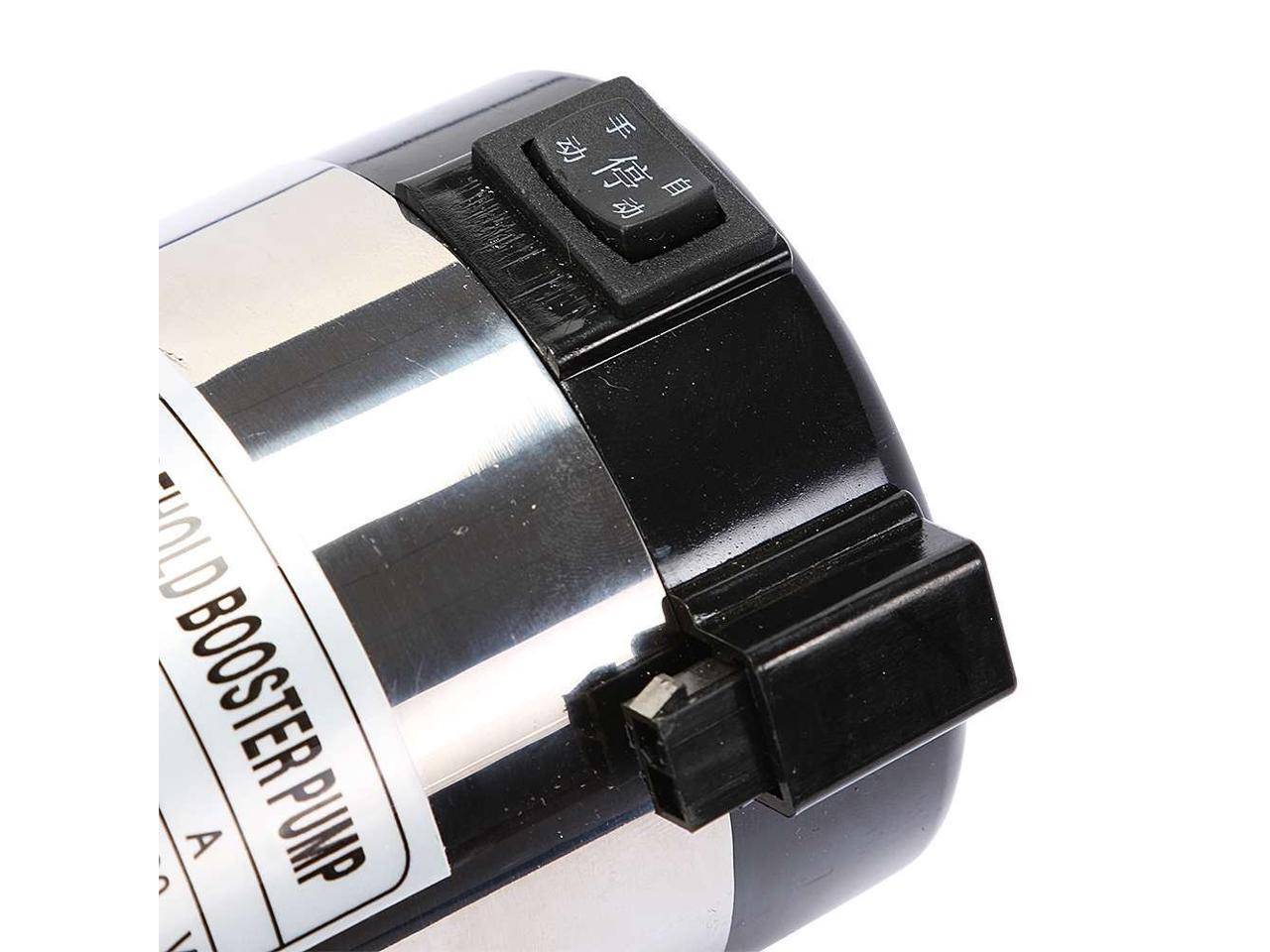 90W Water Pressure Booster Home Shower Booster Pump Automatic Stainless Steel