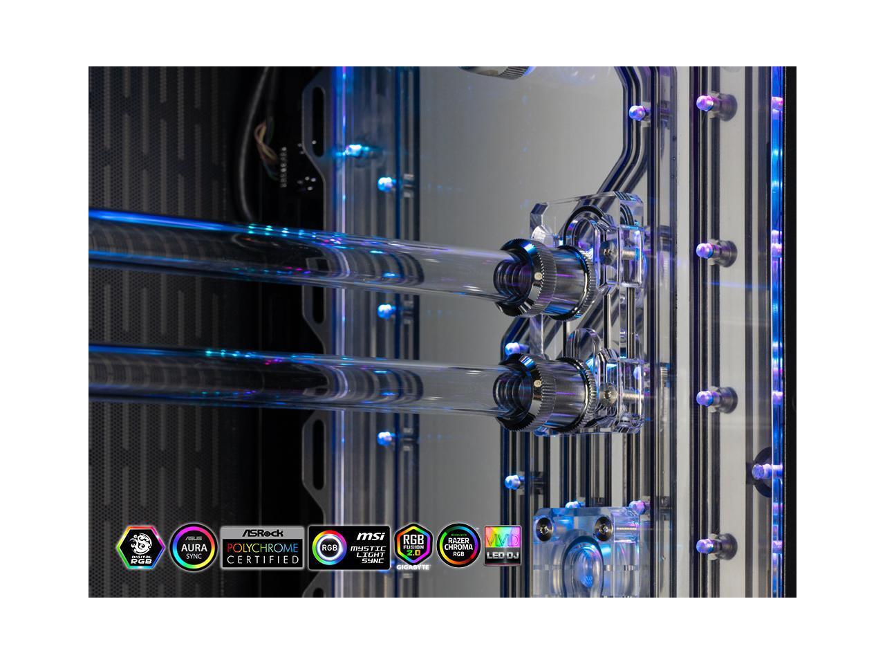 Bitspower TITAN One 2.0 Combo Black LIAN LI O11 DYNAMIC Case with Bitspower CPU Water Cooling