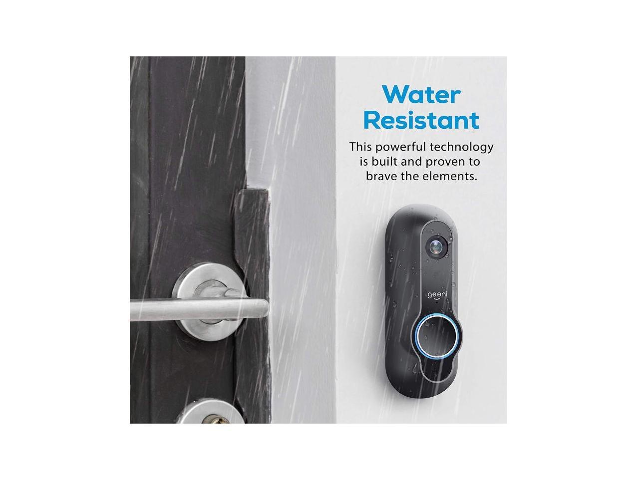 Geeni Doorscreen Smart WiFi Enabled Video Doorbell with Night Vision